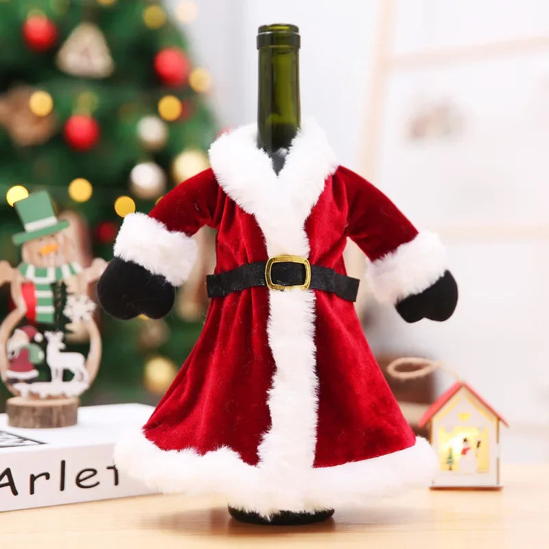 Christmas bottle costume