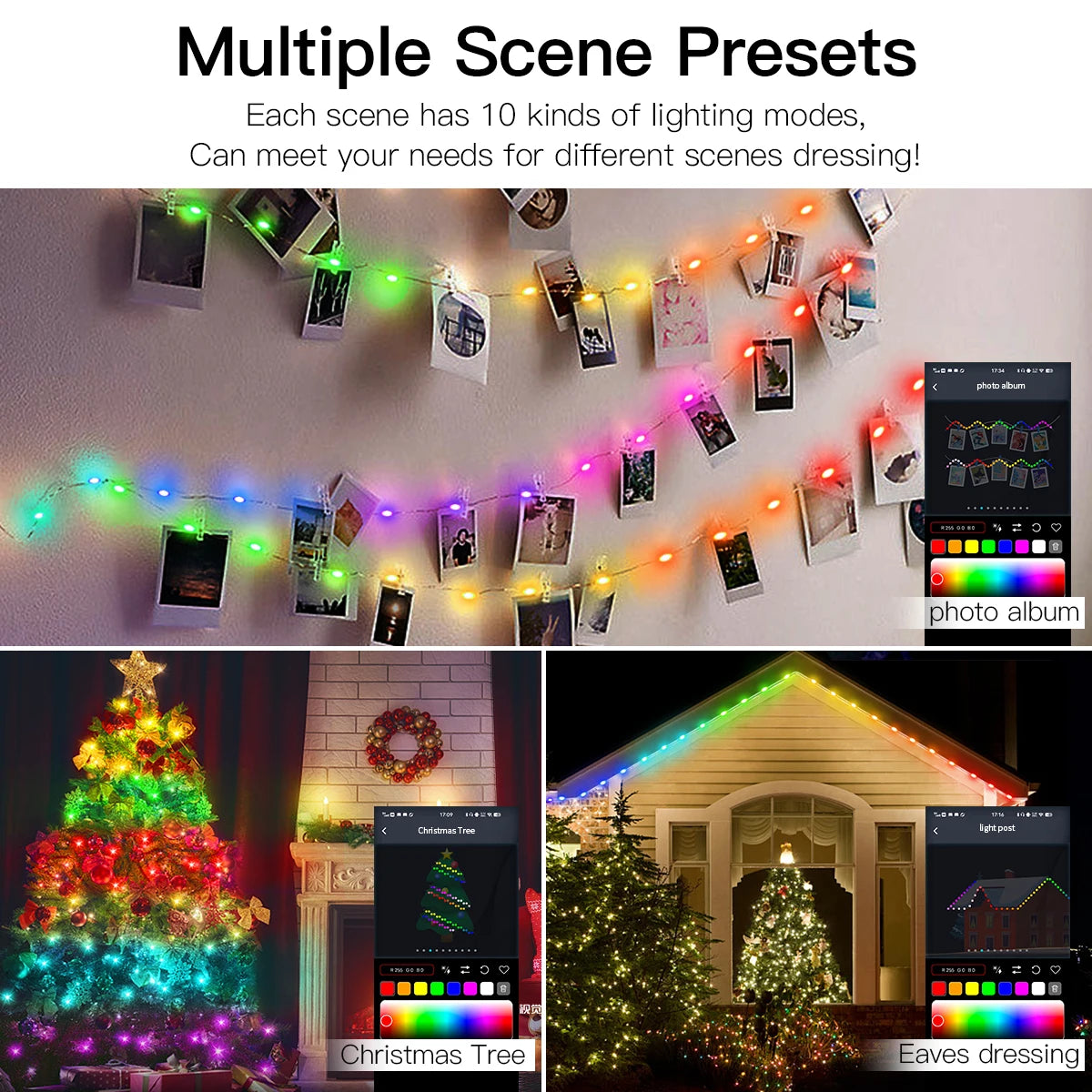 Fairy LED Garland with bluetooth