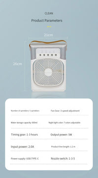 Cooling Fan Portable