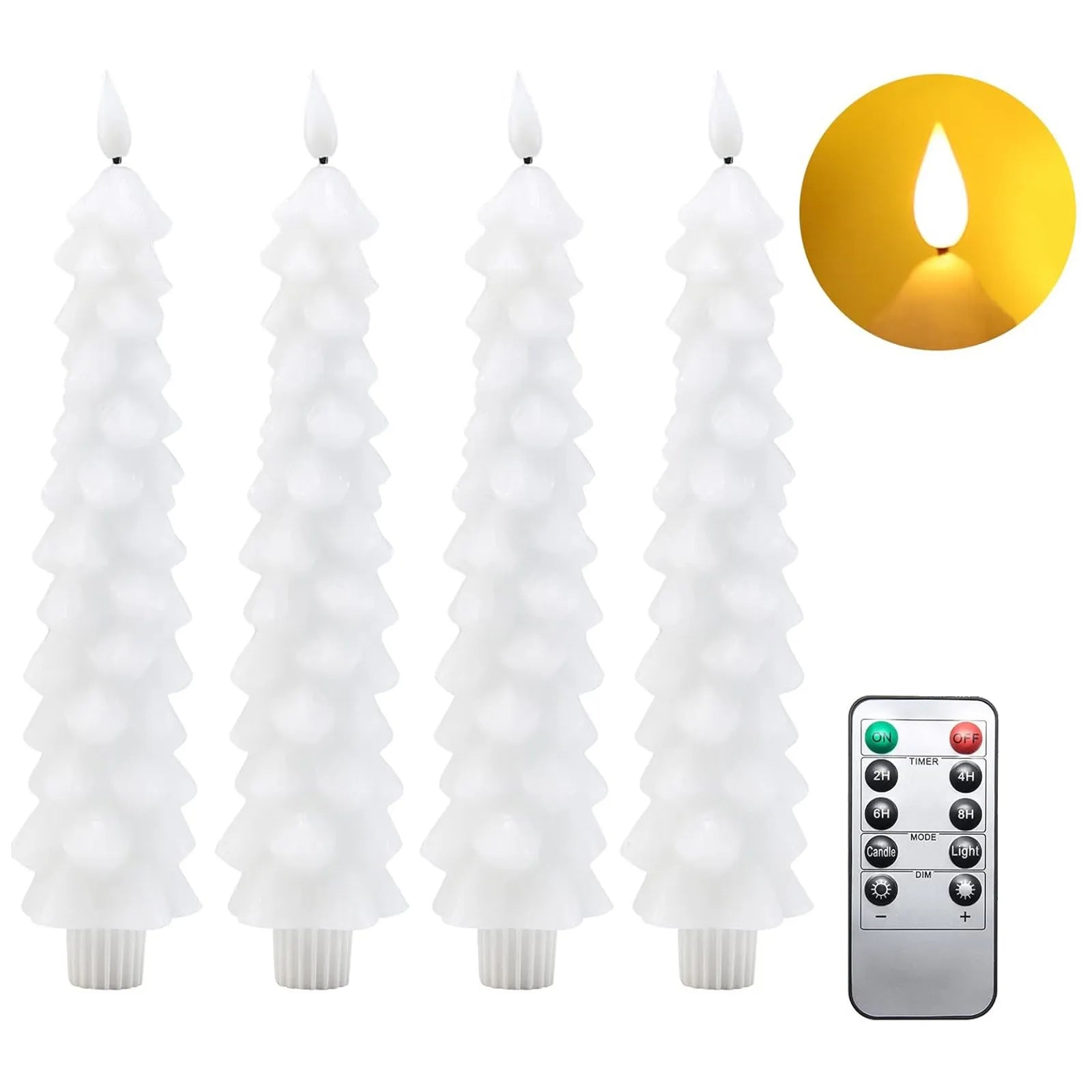 LED Christmas candle